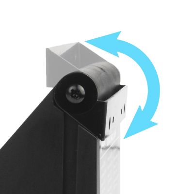 Image showing  1,000 Lumen Micro Solar Wall LED Light, IP65 Rated Waterproof Battery