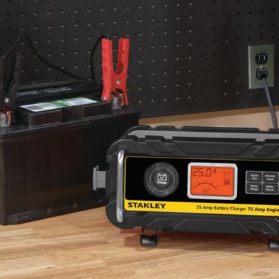 Image showing  25A 12V Automatic Battery Charger with 75A Engine Start