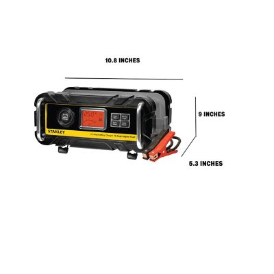 Image showing  25A 12V Automatic Battery Charger with 75A Engine Start