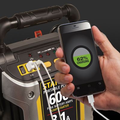 Image showing  600A Peak Automotive Jump Starter with USB, Instant 300A