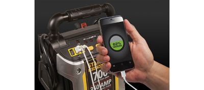 Image showing  700A Peak Jump Starter with Air Compressor