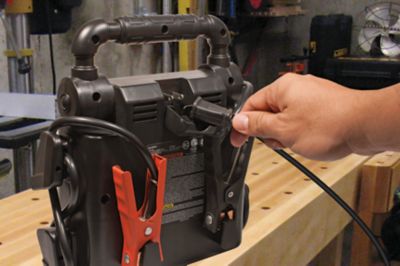 Image showing  1,000A Peak Jump Starter with 120 PSI Compressor, 500A Instant