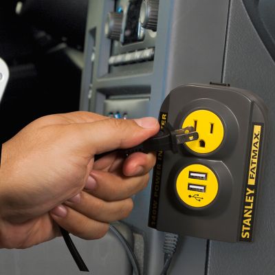 Image showing  140W AC Power Inverter with AC and USB Chargers, ETL Listed