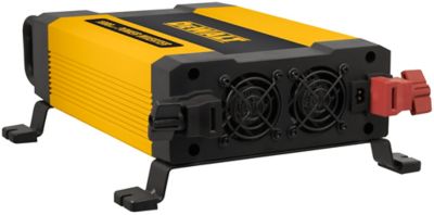 Image showing  1,000W Power Inverter with USB and Digital Display, 12VDC Connector, Battery Clamps