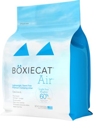 Boxiecat Air Lightweight Unscented Clumping Barley Cat Litter, 11.5 lb. Bag