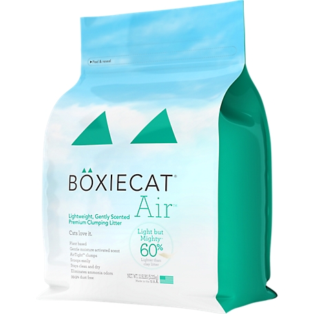 Boxiecat Air Lightweight Scented Clumping Barley Cat Litter, 11.5 lb. Bag
