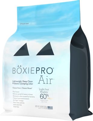 Boxiecat BoxiePro Air Lightweight Unscented Clumping Barley Deep Clean Cat Litter, 11.5 lb. Bag