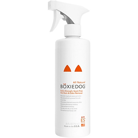 Boxiecat Boxiedog Premium Extra Strength Pet Stain and Odor Remover, 24 oz.