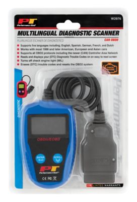 Performance Tool OBD II Multilingual Scan Tool