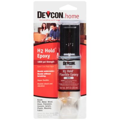 Devcon 25 mL Devco H2 Hold Underwater Epoxy, 1,800 PSI Bond Strength