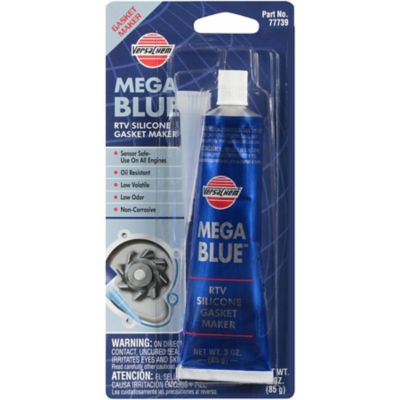 Devcon VersaChem Mega Blue Silicone, 240 PSI Tensile Strength, -65 - 500 Degree Fahrenheit Temperature Range