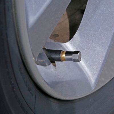 Image showing  Hex-Head Chrome Valve Caps