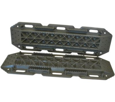 MAXSA Innovations Escaper Buddy Traction Mat, Olive Drab, 2-Pack, 20333-OD