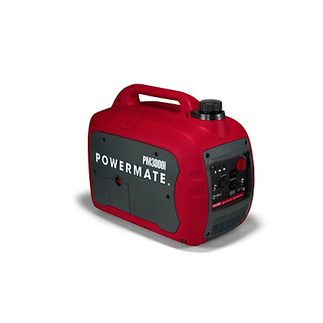 Powermate 2,300-Watt Gasoline Powered PM3000i Portable Inverter Generator, 50-State