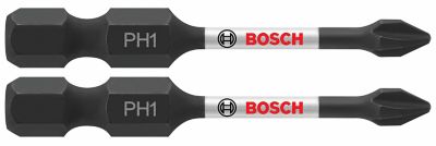 Bosch 2 pc. Impact Tough PH1 Power Bit, 2 in.