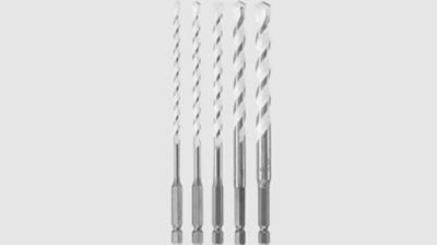 Image showing  5 pc. Multi-Material Drill Bit Set