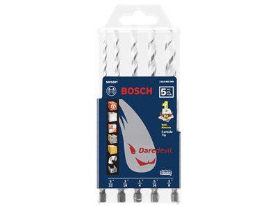 Image showing 5 th Bosch 5 pc. Multi-Material Drill Bit Set