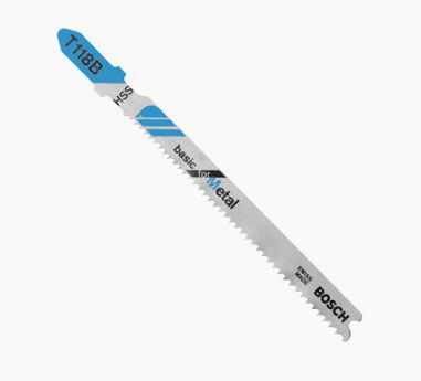 Image showing  3-5/8 in. HSS Shank Jigsaw Blades, 3 in., 5-Pack