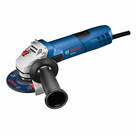 Bosch 4-1/2 in. 7.5A Angle Grinder with Lock-On Slide Switch
