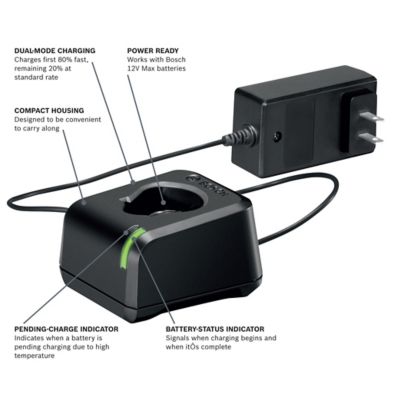 Image showing  12V 2.0 Ah Max Lithium-Ion Battery and Charger Starter Kit