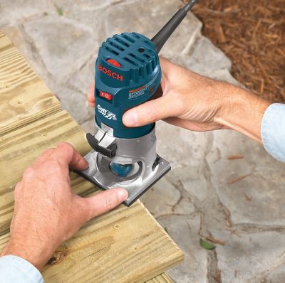 Image showing 5 th Bosch 1 HP 1/4 in. Collet Electric Variable Speed Palm Router