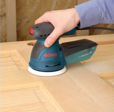 Image showing  5 in. Palm Variable Speed Random Orbit Sander with Carrying Bag