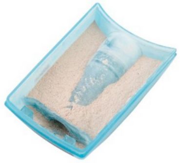 Image showing 18 th Bosch 5 in. Palm Variable Speed Random Orbit Sander with Carrying Bag