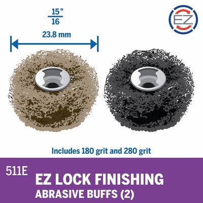 Image showing  EZ Lock Finishing Abrasive Buff