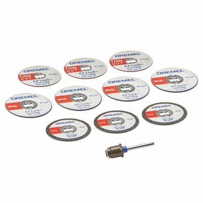 Dremel EZ Lock Cutting Accessory Micro Kit, 11-Pack