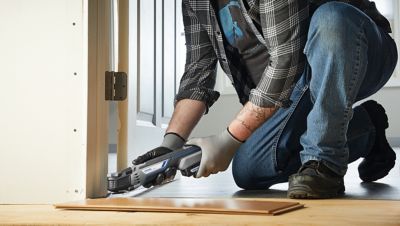 Image showing  Universal Dual Interface Wood Flush Cut Blade, 4 pc.