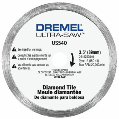 Dremel 3.5 in. Diamond Tile Cutting Wheel
