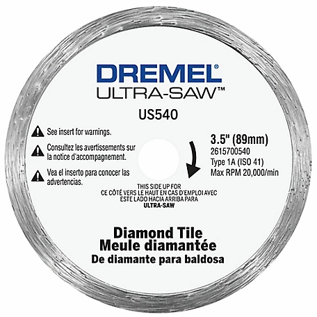 Dremel 3.5 in. Diamond Tile Cutting Wheel