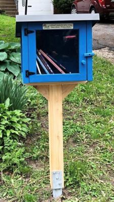 Image showing  U-Model 4x4 Post Mount Ground Screw, Hot-Dipped Galvanized Steel