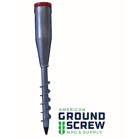American Ground Screw Model 1 Pole Anchor