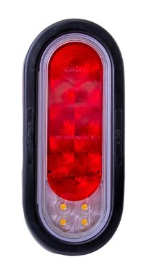 Image showing  LED 6-in Oval Sealed Combination Tail Light Kit, CO-TLL211XRTMK