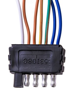 Image showing 5 th Carry-On Trailer LED 6 in. Oval Sealed Combination Tail Light Kit, CO-TLL211XRTMK