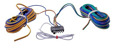 Image showing 6 th Carry-On Trailer LED 6 in. Oval Sealed Combination Tail Light Kit, CO-TLL211XRTMK