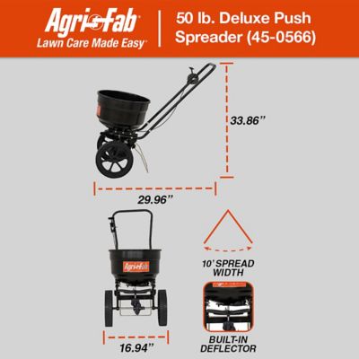 Image showing  50 lb. Capacity Push Spreader