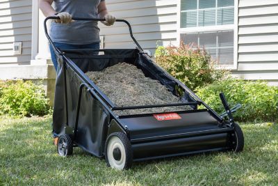 Image showing  Push Lawn Sweeper, 30 in.