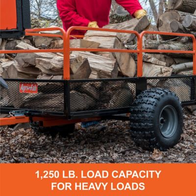 Image showing 6 th Agri-Fab Tow-Behind ATV/UTV Steel Cart, 1,250 lb. Capacity