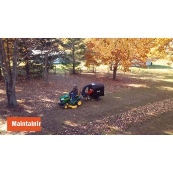 Leaf vacuum tractor online supply