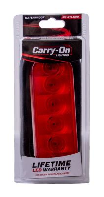 Image showing  LED 6-in Red Grommet Mount Tail Light Kit, CO-STL12RK