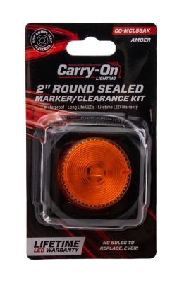 Image showing  Amber 2-in Round Sealed Marker/Clearance Light, CO-MCL56AK