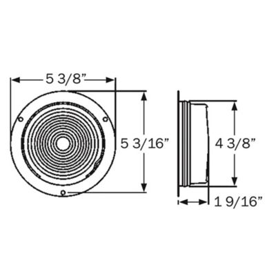 Image showing  Flush Mount Combination Tail Light, CO-ST40RBU