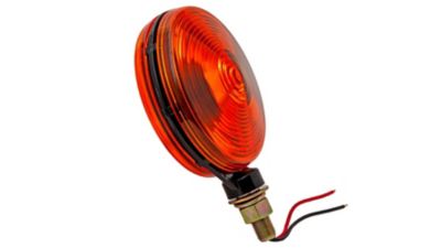 Image showing  Amber Dual-Face Post-Mounted Light, CO-ST52AABU