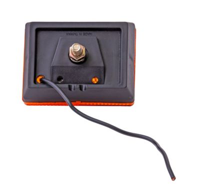 Image showing  Amber Stud Mount Marker/Clearance Light with Reflex, CO-MC36AS