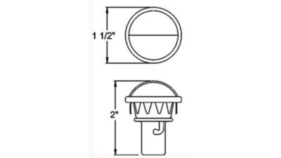 Image showing  Snap In Mini License Plate Light, CO-LP11CS