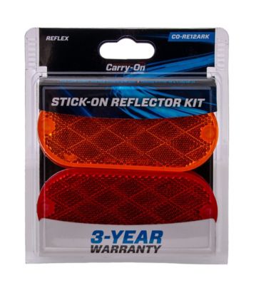 Image showing  Oblong Self Adhesive/Screw Mount Reflectors, CO-RE12ARK