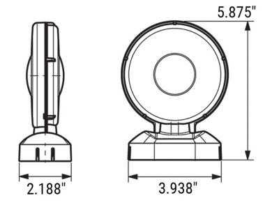Image showing  LED Magnetic Mount Towing Light Kit, CO-TLL21RK