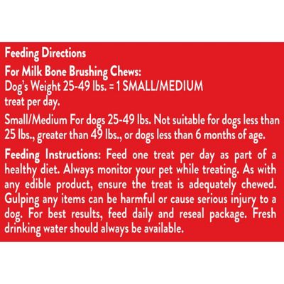 Image showing  Fresh Breath Daily Dental Brushing Chews for Small & Medium Dogs
